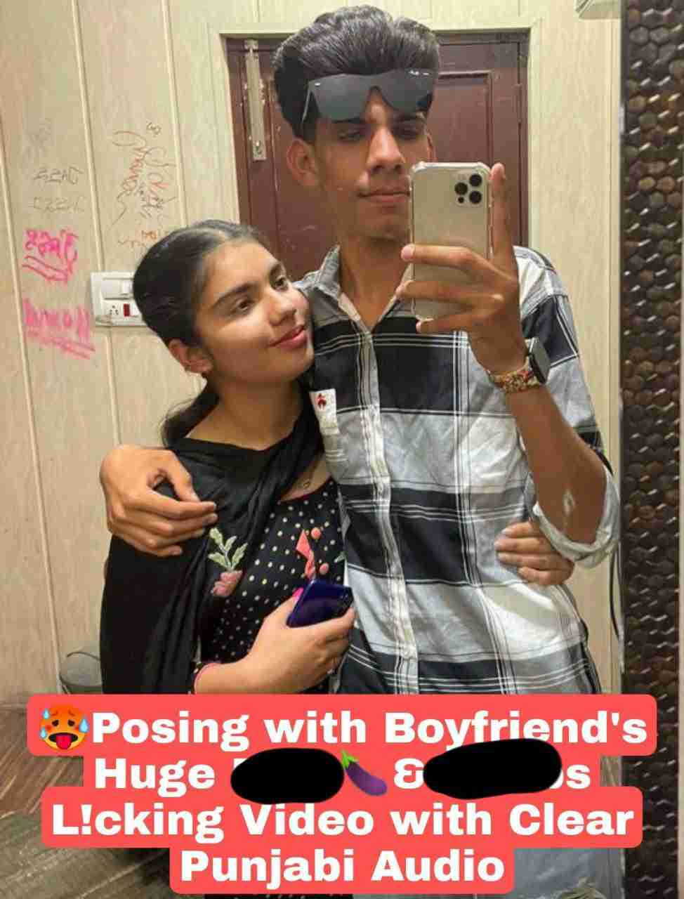 Posing With Boyfriend 